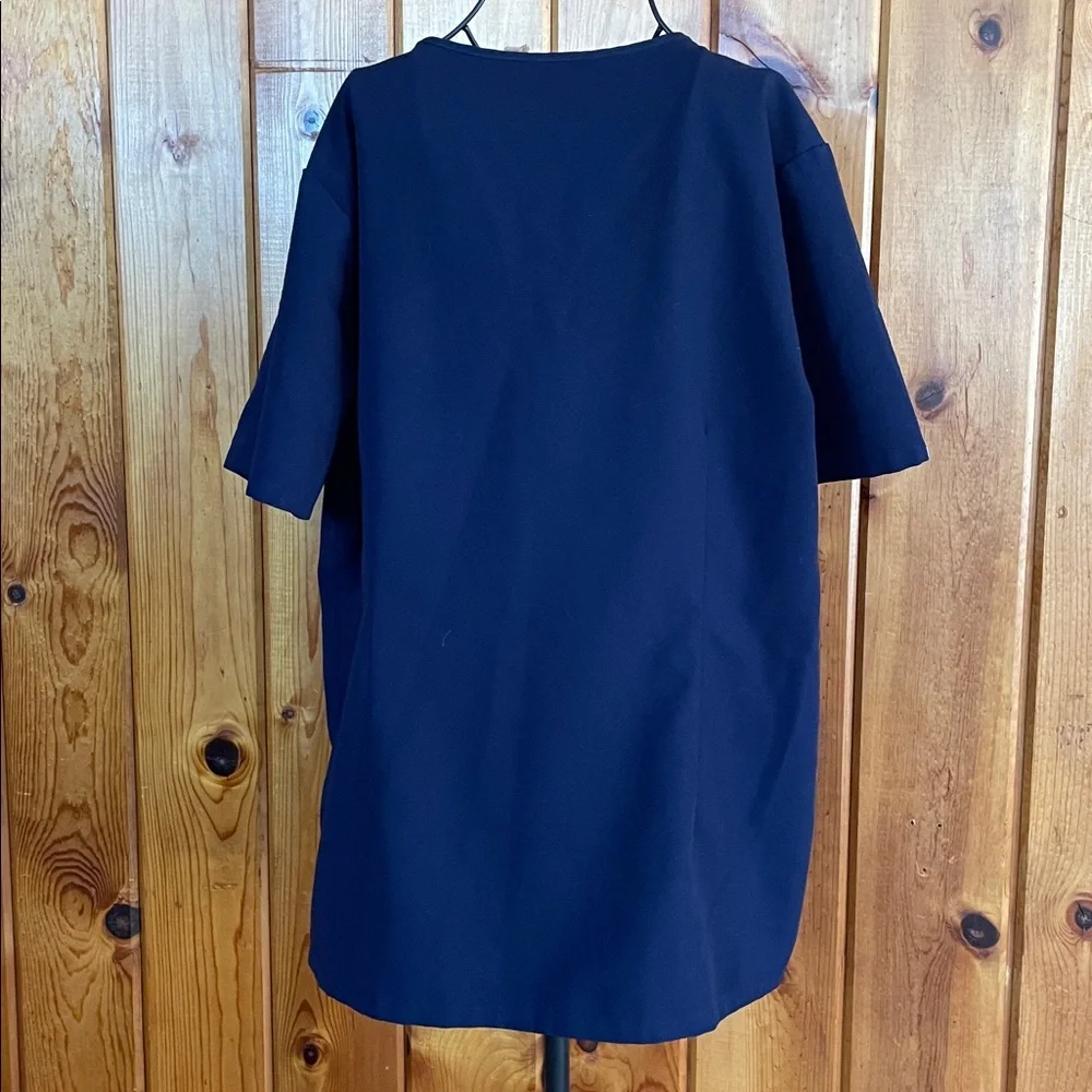 Fig Catarina one pocket scrub top women's nurse scrub top navy blue size XL - Picture 6 of 10